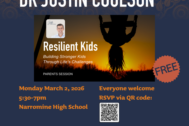 Resilient Kids with Dr Justin Coulson